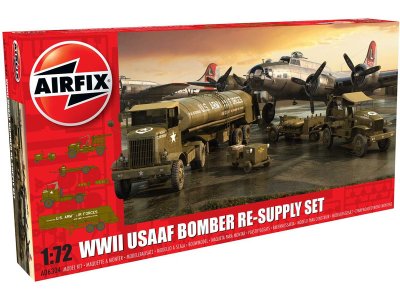 Airfix 06304 diorama USAAF 8th Airforce Bomber Resupply Set (1:72)