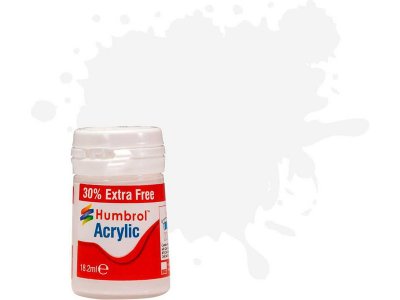 Humbrol akrylová barva #35 transparentní lesklá 18ml