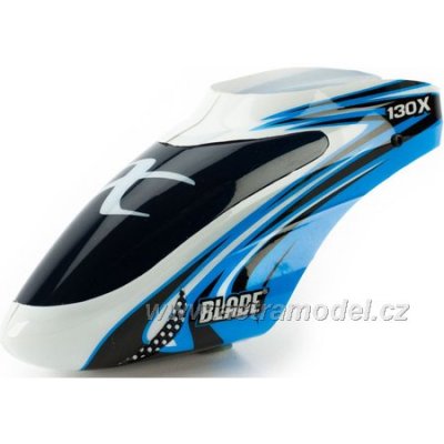 Blade 130 X: Kabina modro/bílá