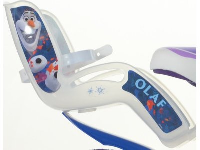 DINO Bikes - Dětské kolo 14" Frozen 2 se sedačkou pro panenku a košíkem