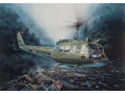 Italeri 849 UH-1D SLICK 1:48