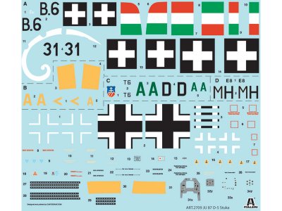 Italeri 2709 JU 87D-5 STUKA 1:
