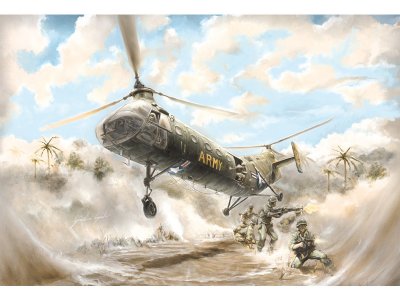 Italeri H-21C Shawnee "Flying Banana" (1:48)
