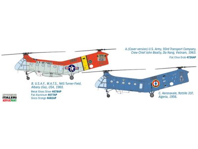 Italeri H-21C Shawnee "Flying Banana" (1:48)