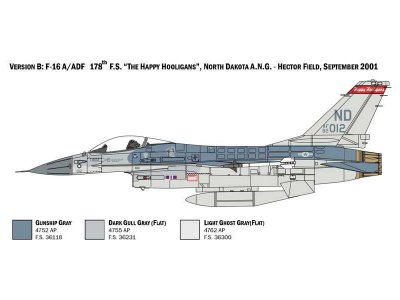 Italeri 2786 F-16A Fighting Falcon 1:48