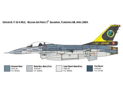 Italeri 2786 F-16A Fighting Falcon 1:48