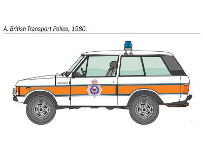 Italeri Jaguar Range Rover Police (1:24)