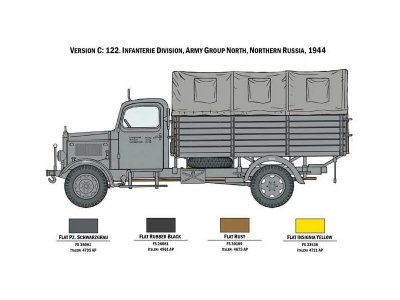 Italeri 6558 Mercedes L3000S