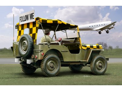 Italeri Model Set JEEP "FOLLOW ME" (1:35)