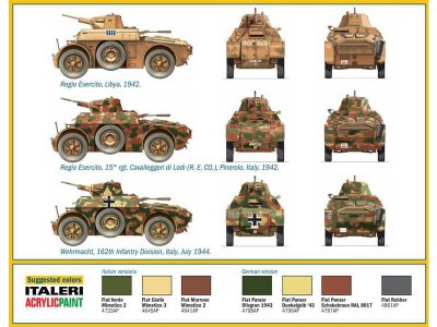Italeri 7051 Autoblinda AB41