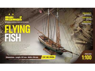 MINI MAMOLI Flying Fish 1:100 kit