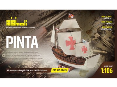MINI MAMOLI Pinta 1:106 kit
