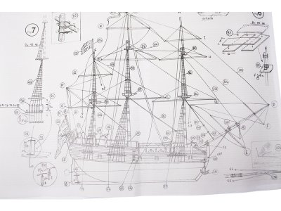 MINI MAMOLI H.M.S. Endeavour 1:143 kit