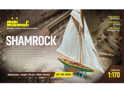 MINI MAMOLI Shamrock 1:170 kit
