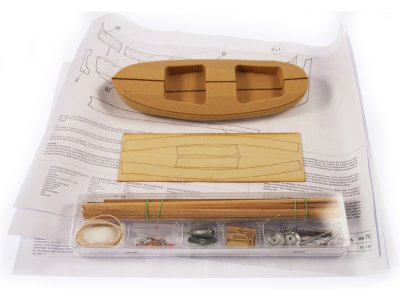 MINI MAMOLI Gozzo da pesca 1:28 kit