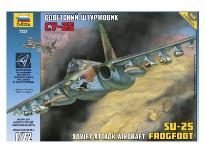 Zvezda 7227 1/72 Sukhoi SU-25