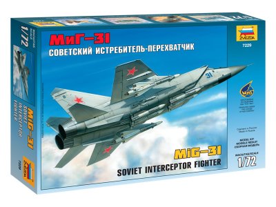 Zvezda 7229 1/72 Mig-31 Fighte