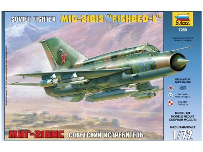 Zvezda 7259 Mig-21 bis