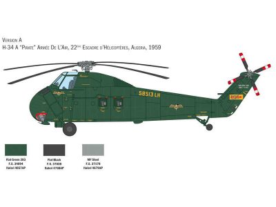 Italeri 2776 H-34A Pirate/UH-3
