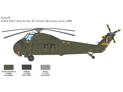 Italeri 2776 H-34A Pirate/UH-3