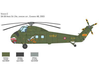 Italeri 2776 H-34A Pirate/UH-3