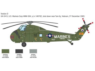 Italeri 2776 H-34A Pirate/UH-3