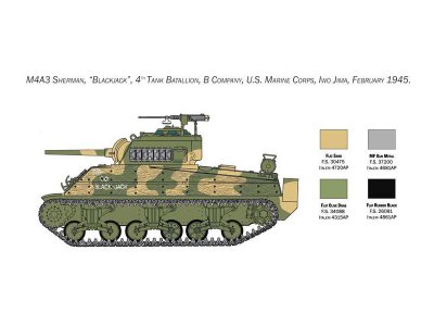 Italeri 6583 M4 Sherman 1:35