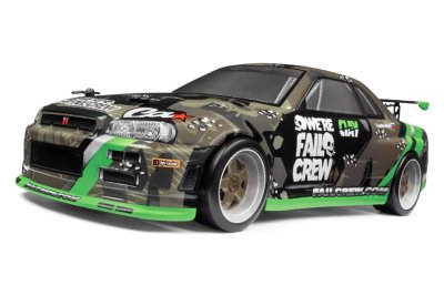 Micro RS4 Drift RTR Nissan Skyline GT-R - Fail Crew