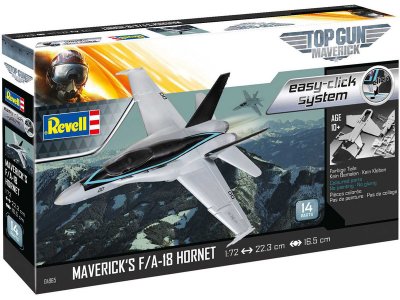 Revell 04965 EasyClick F/A-18 Hornet Top Gun (1:72)