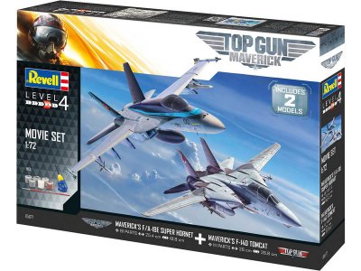 Revell 05677 Top Gun 2 Movie Set (1:72) (giftset)