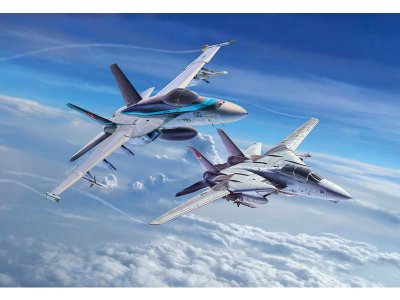 Revell 05677 Top Gun 2 Movie Set (1:72) (giftset)