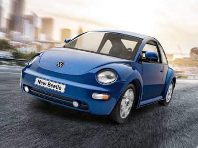 Revell 07643 EasyClick VW New Beetle (1:24)