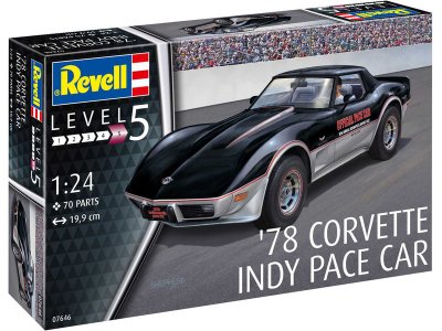 Revell Chevrolet Corvette 1978 Indy Pace Car (1:24) (set)