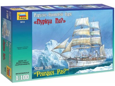 Zvezda Steam Bark Pourquoi Pas (1:100)