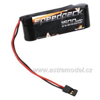 Baterie NiMH 6V 1600mAh Rx plochý pak