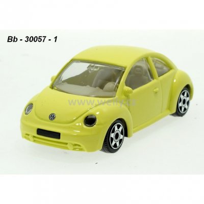 bburago New Beetle yelow 1:43