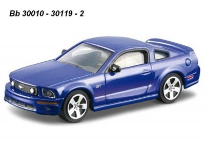 Ford Mustang GT 1:43 blue