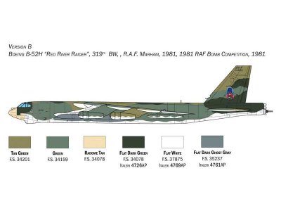 Italeri 1442 B-52H 1:72