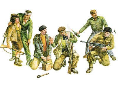 Italeri 6556 Partizáni 1:35