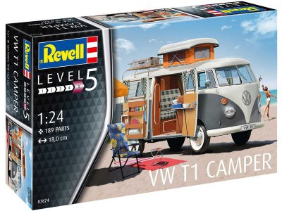 Revell 07674 VW T1 Camper 1:24