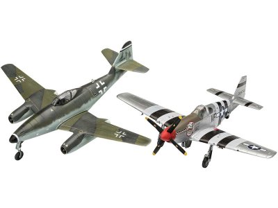 Revell 63711 Me262 + P-51B