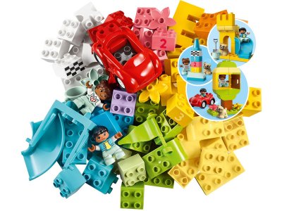 LEGO DUPLO - Velký box s kostkami