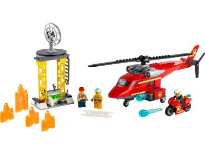 LEGO City - Hasičský záchranný vrtulník