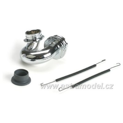 1/10 Off-Road Rear Exhaust Header: Polished