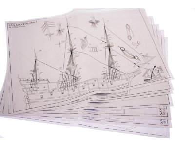 Dušek San Martin 1588 1:72 kit