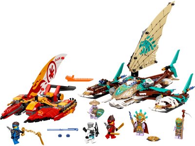 LEGO Ninjago - Souboj katamaránů na moři