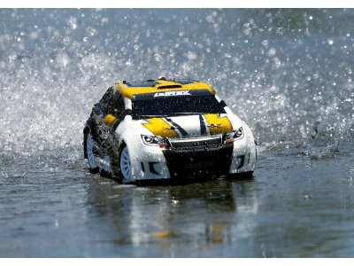 Traxxas Rally 1:18 4WD RTR červené