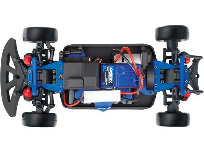 Traxxas Rally 1:18 4WD RTR červené