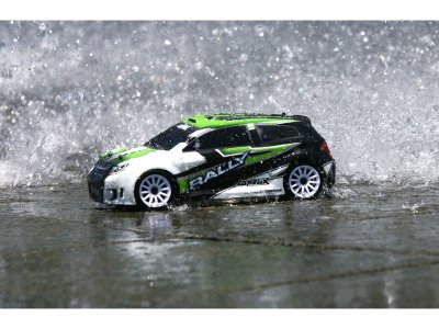 Traxxas Rally 1:18 4WD RTR červené