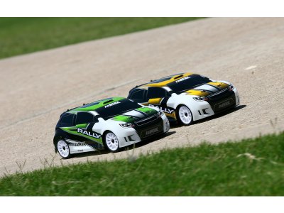 Traxxas Rally 1:18 4WD RTR červené